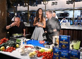 Elisabetta Canalis Attends De Cecco Event In Milan - Italy