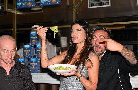 Elisabetta Canalis Attends De Cecco Event In Milan - Italy