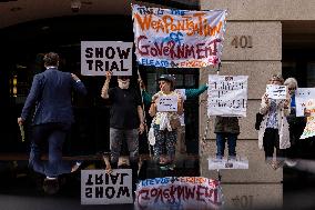 Former FBI Director James Comey Arraigned On Obstruction Charges