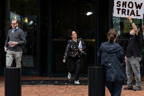 Former FBI Director James Comey Arraigned On Obstruction Charges