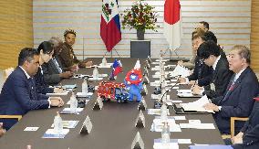 Haiti's Transitional Presidential Council head in Japan