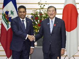 Haiti's Transitional Presidential Council head in Japan