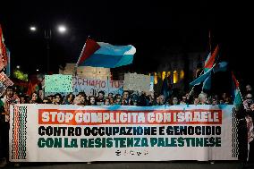 Protest For Palestine In Rome