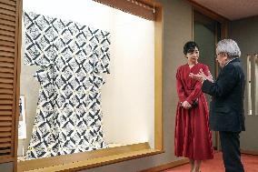 Princess Kako visits Kyoto guesthouse