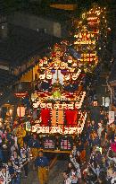 Takayama autumn festival in central Japan