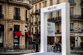Final Preparations Before Robert Badinter's Honor At Pantheon - Paris