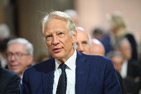 Ceremony to Induct Robert Badinter at Pantheon - Paris