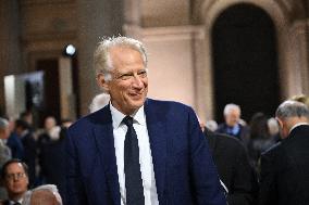 Ceremony to Induct Robert Badinter at Pantheon - Paris