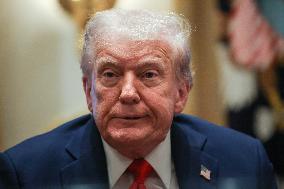 DC: President Trump Holds Cabinet Meeting