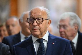 Ceremony to Induct Robert Badinter at Pantheon - Paris