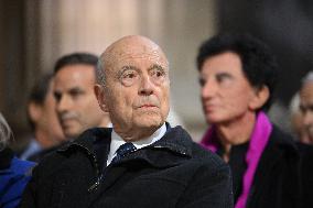 Ceremony to Induct Robert Badinter at Pantheon - Paris