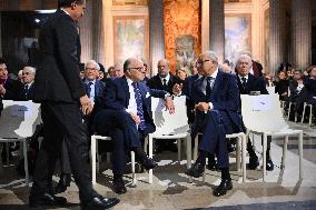 Ceremony to Induct Robert Badinter at Pantheon - Paris