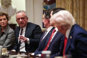 DC: President Trump Holds Cabinet Meeting