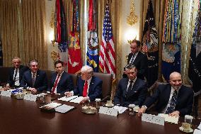 DC: President Trump Holds Cabinet Meeting