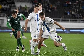 Football - 2026 FIFA World Cup qualifications - Finland vs Lithuania