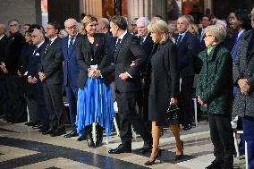 Ceremony to Induct Robert Badinter at Pantheon - Paris