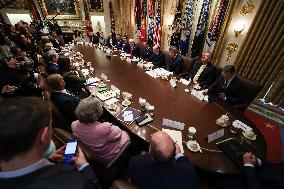 DC: President Trump Holds Cabinet Meeting