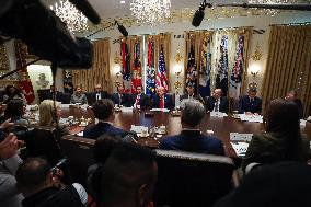 DC: President Trump Holds Cabinet Meeting