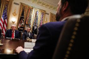 DC: President Trump Holds Cabinet Meeting