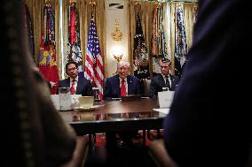 DC: President Trump Holds Cabinet Meeting