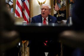 DC: President Trump Holds Cabinet Meeting