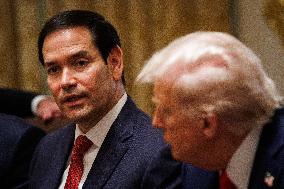 DC: President Trump Holds Cabinet Meeting