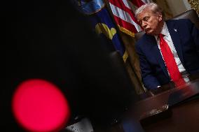 DC: President Trump Holds Cabinet Meeting