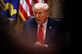 DC: President Trump Holds Cabinet Meeting