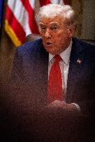 DC: President Trump Holds Cabinet Meeting