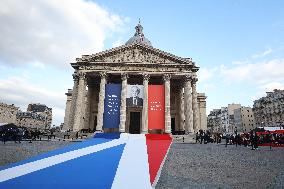 Ceremony to Induct Robert Badinter at Pantheon - Paris