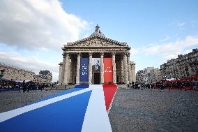 Ceremony to Induct Robert Badinter at Pantheon - Paris