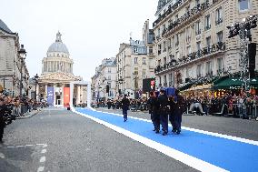 Ceremony to Induct Robert Badinter at Pantheon - Paris