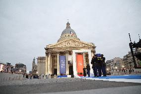 Ceremony to Induct Robert Badinter at Pantheon - Paris