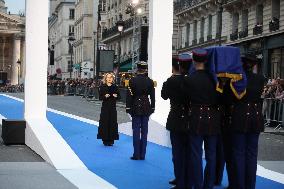 Ceremony to Induct Robert Badinter at Pantheon - Paris