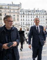 Ceremony to Induct Robert Badinter at Pantheon - Paris