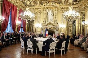 Meeting for a peace plan in Gaza - Paris