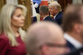 DC: President Trump meets with Finland's President Alexander Stubb in Oval Office