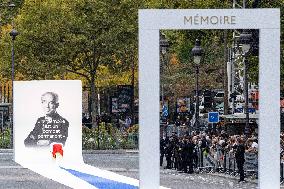 Ceremony to Induct Robert Badinter at Pantheon - Paris AJ