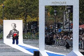 Ceremony to Induct Robert Badinter at Pantheon - Paris AJ