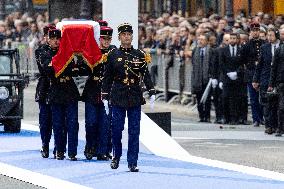 Ceremony to Induct Robert Badinter at Pantheon - Paris AJ