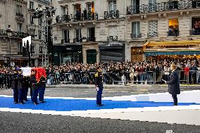 Ceremony to Induct Robert Badinter at Pantheon - Paris AJ