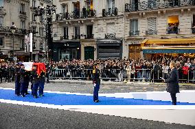 Ceremony to Induct Robert Badinter at Pantheon - Paris AJ