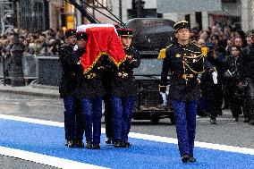 Ceremony to Induct Robert Badinter at Pantheon - Paris AJ