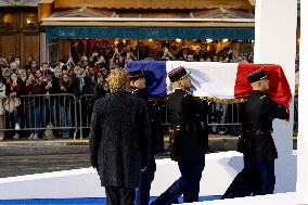 Ceremony to Induct Robert Badinter at Pantheon - Paris AJ