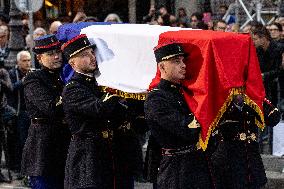Ceremony to Induct Robert Badinter at Pantheon - Paris AJ