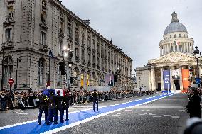 Ceremony to Induct Robert Badinter at Pantheon - Paris AJ
