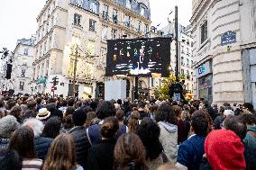 Ceremony to Induct Robert Badinter at Pantheon - Paris AJ