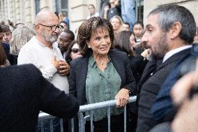 Induction ceremony of Robert Badinter at the Pantheon - Paris