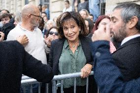 Induction ceremony of Robert Badinter at the Pantheon - Paris