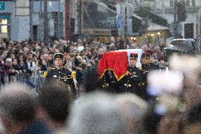 Induction ceremony of Robert Badinter at the Pantheon - Paris